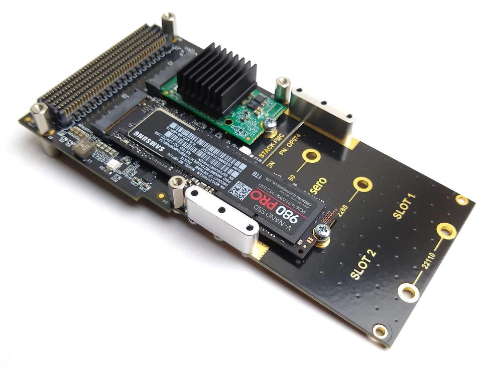 M.2 M-key Stack FMC with extension M.2 M-key Stack FMC with extension